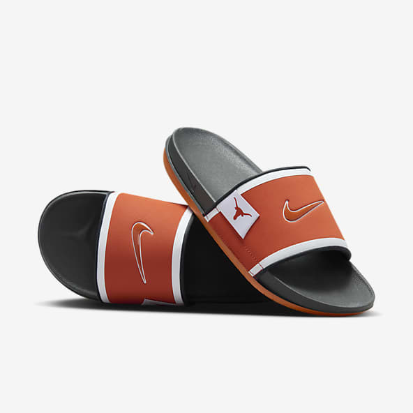 Chanclas nike naranjas shop